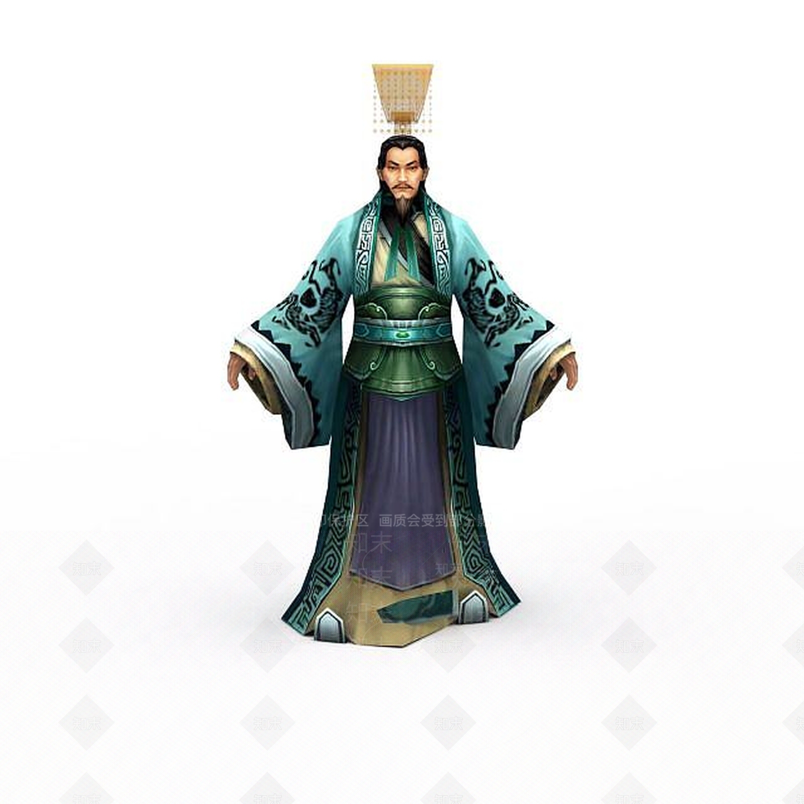 现代游戏人物角色3D模型下载【ID:1199155744】