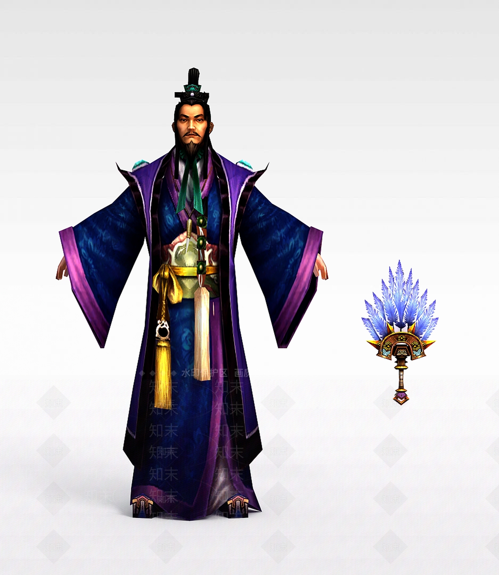 现代网络游戏人物3D模型下载【ID:1199155922】