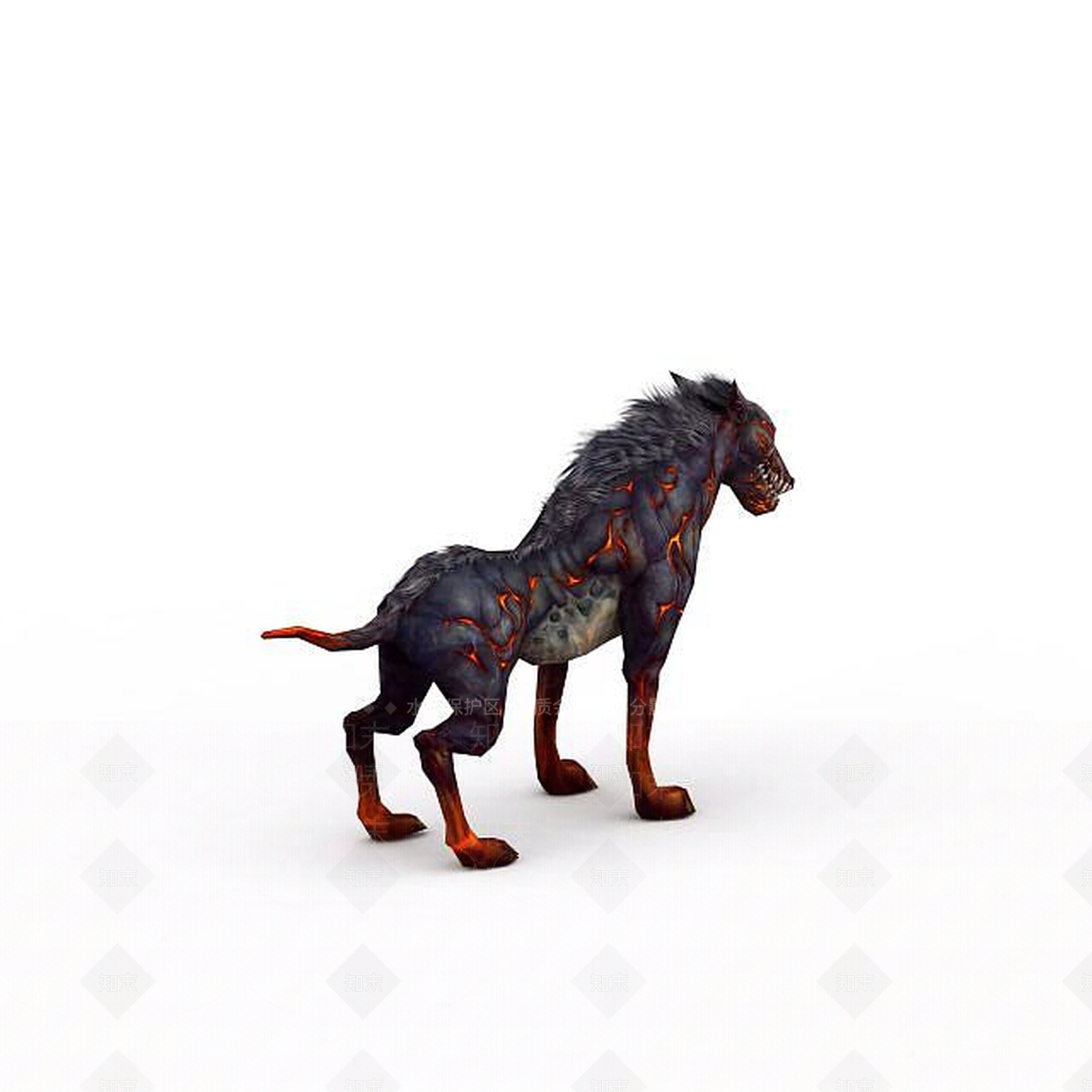 现代游戏怪兽3D模型下载【ID:1199156437】