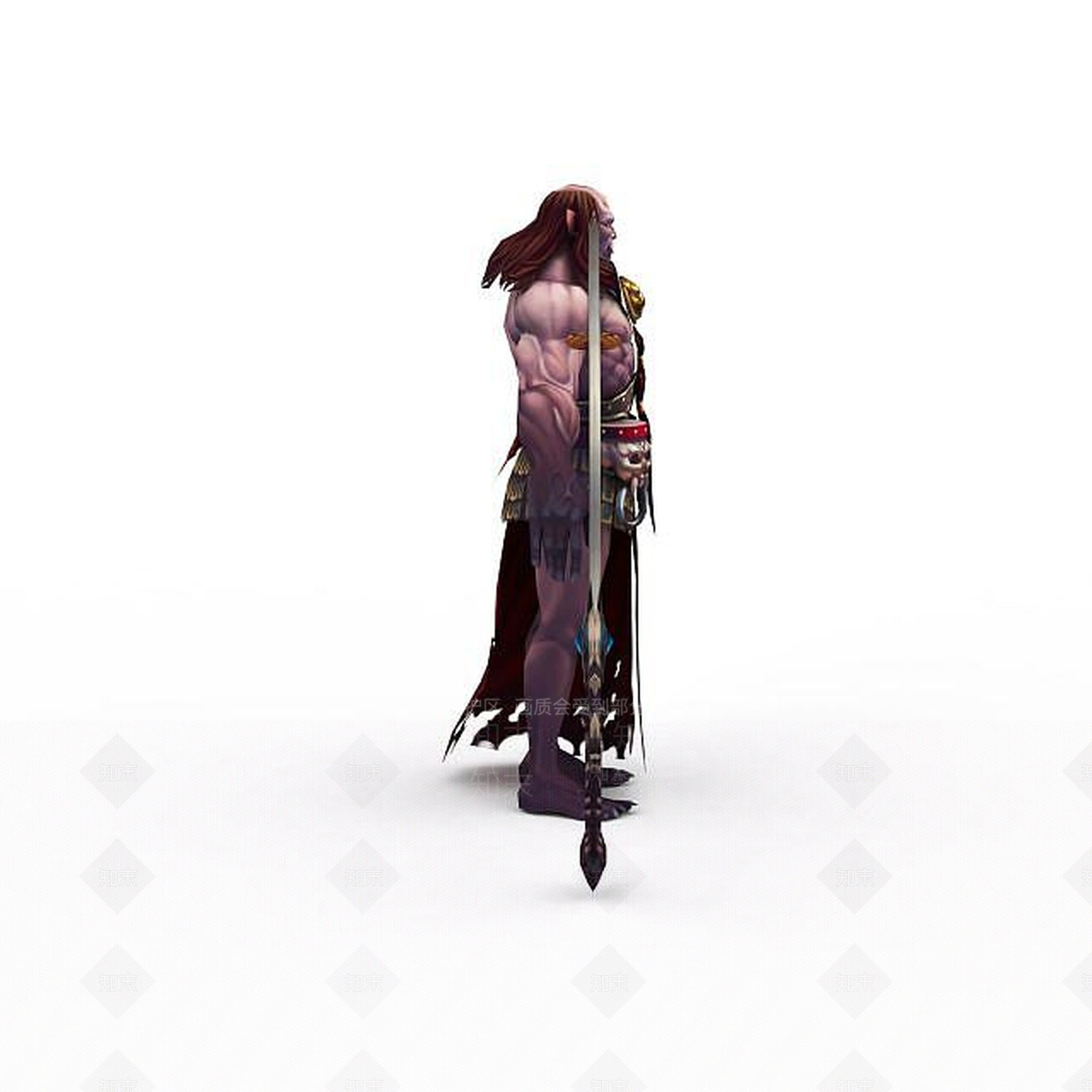 现代游戏猛士3D模型下载【ID:1199156586】