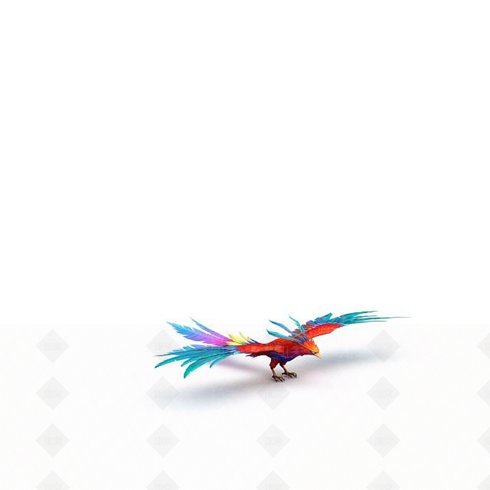 现代游戏飞禽3D模型下载【ID:1199156908】