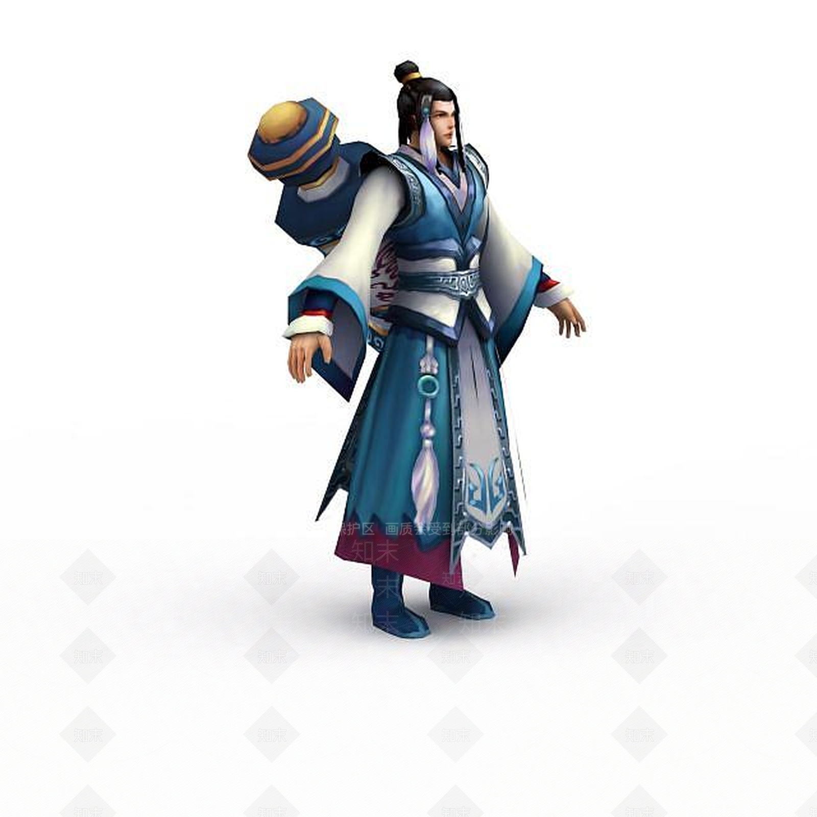 现代网游人物3D模型下载【ID:1199157410】