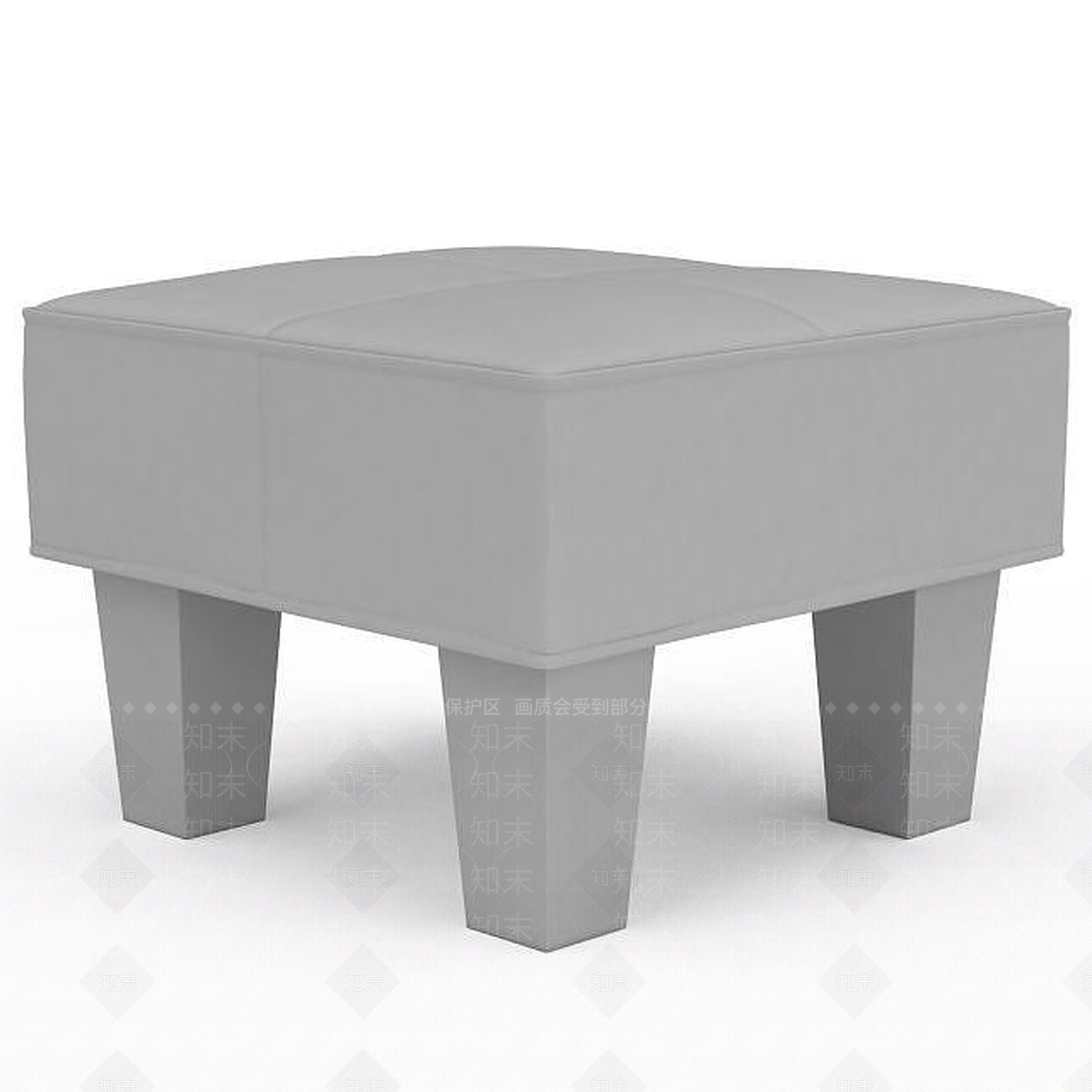 现代休闲沙发凳3D模型下载【ID:1199159812】