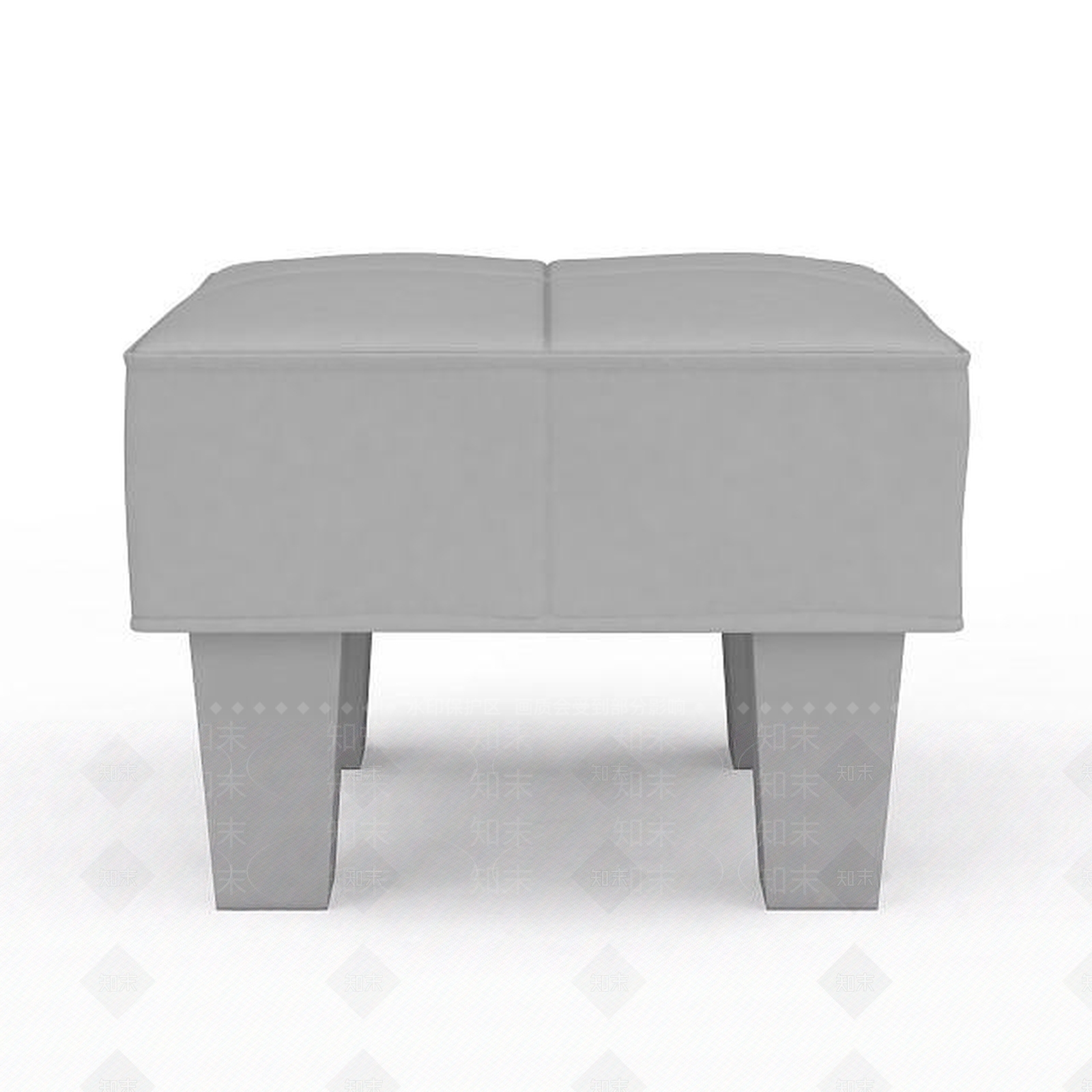 现代休闲沙发凳3D模型下载【ID:1199159812】