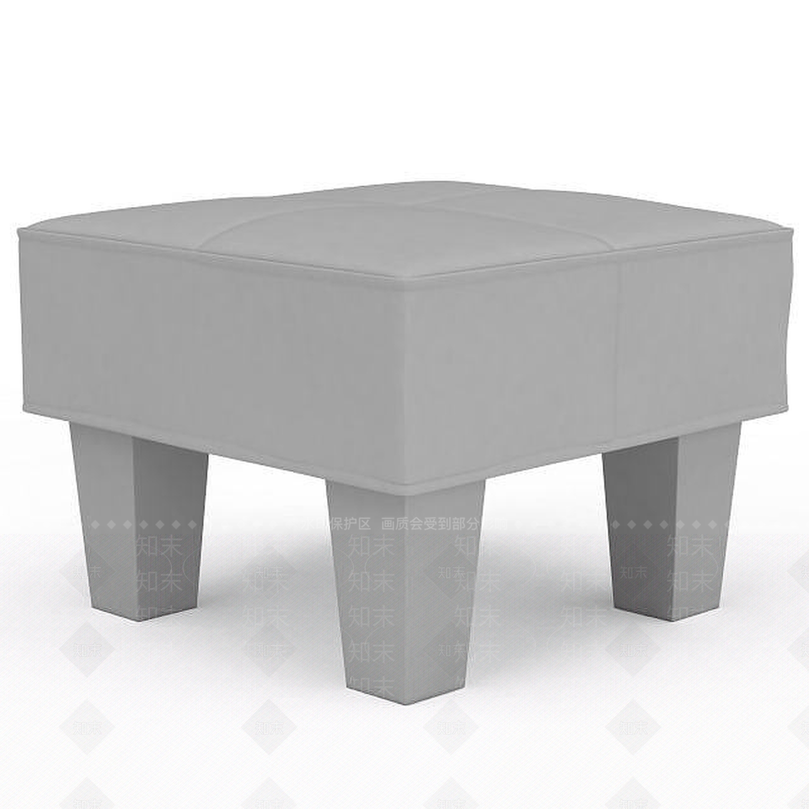 现代休闲沙发凳3D模型下载【ID:1199159812】