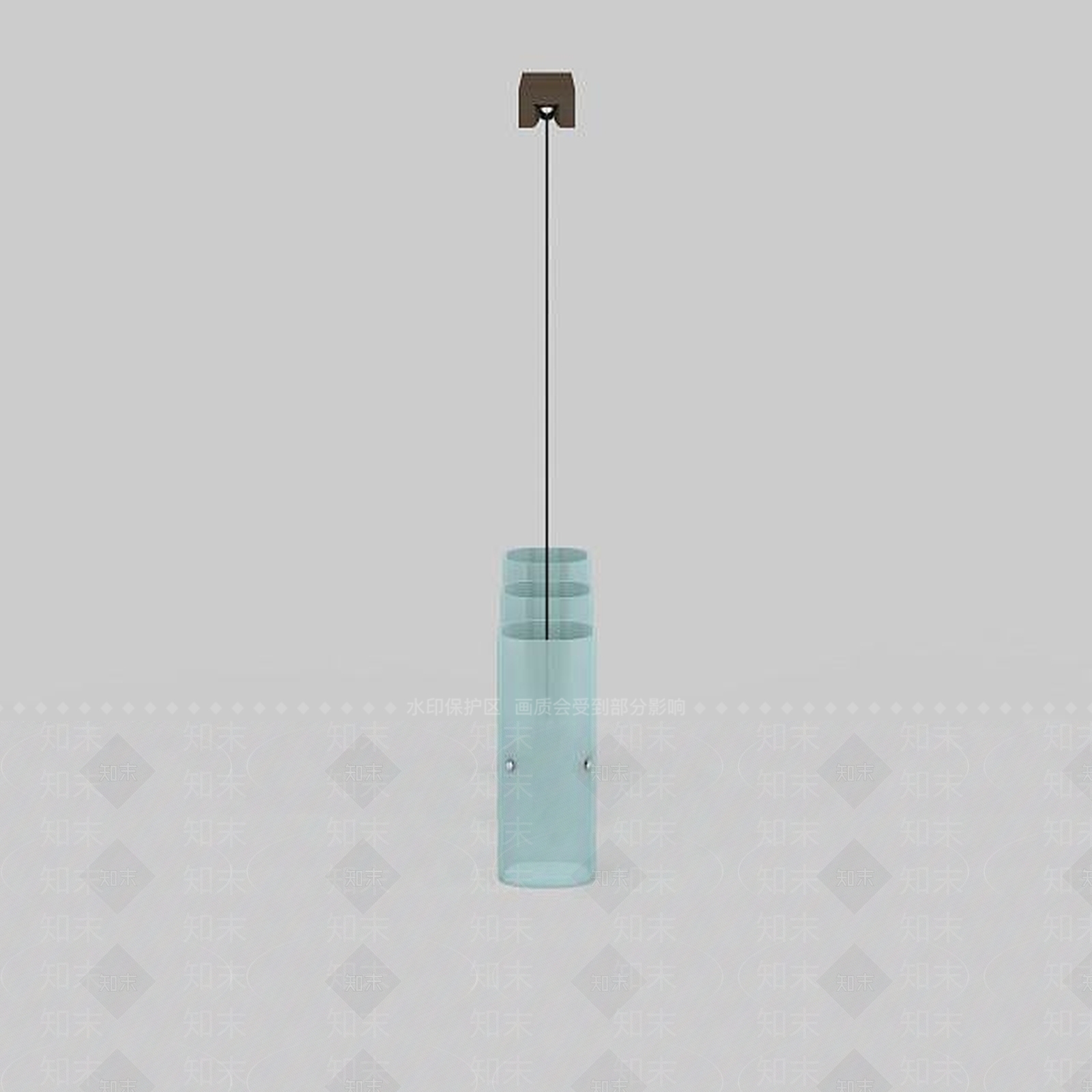 现代书房吊灯3D模型下载【ID:1199160279】