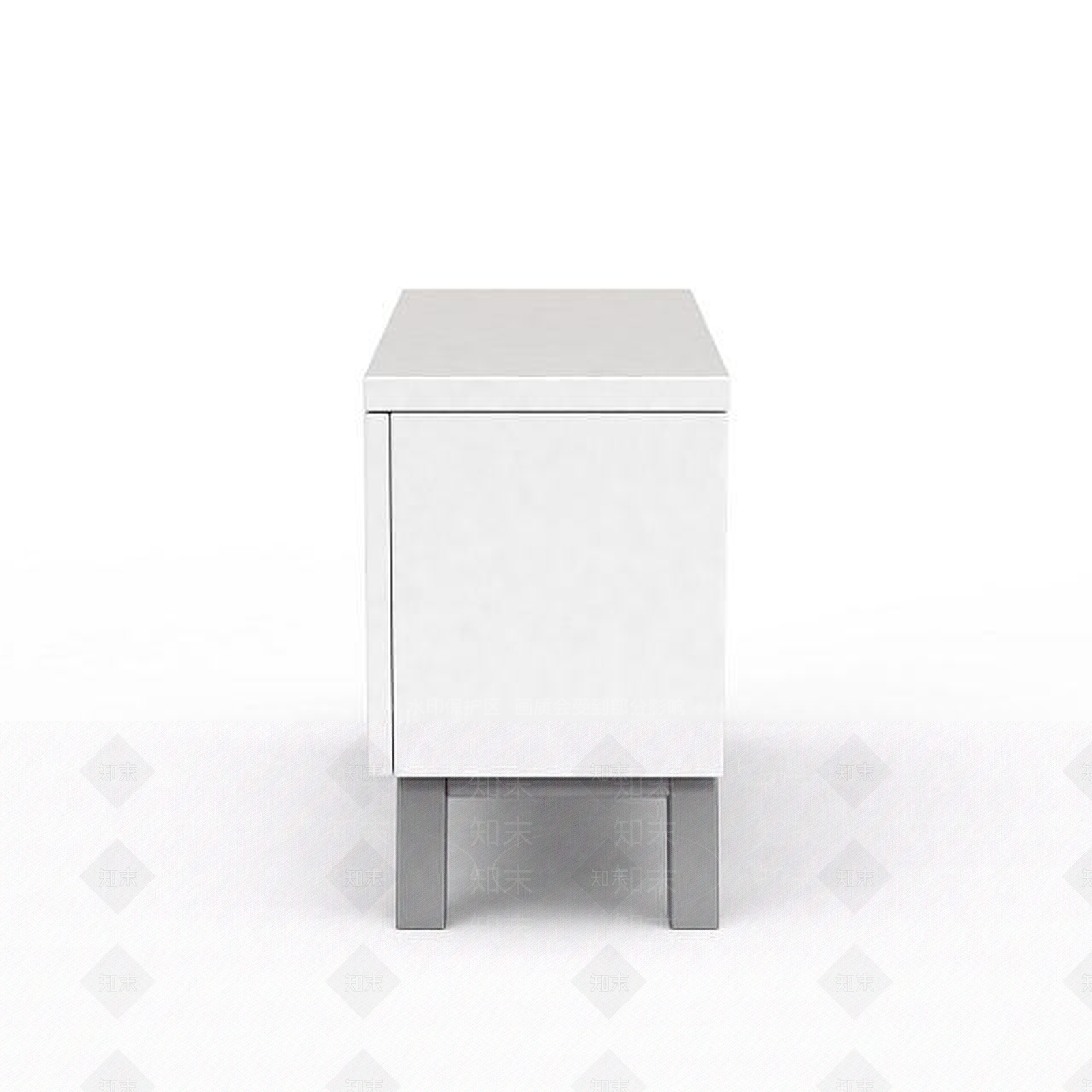 现代实木鞋柜3D模型下载【ID:1199161823】