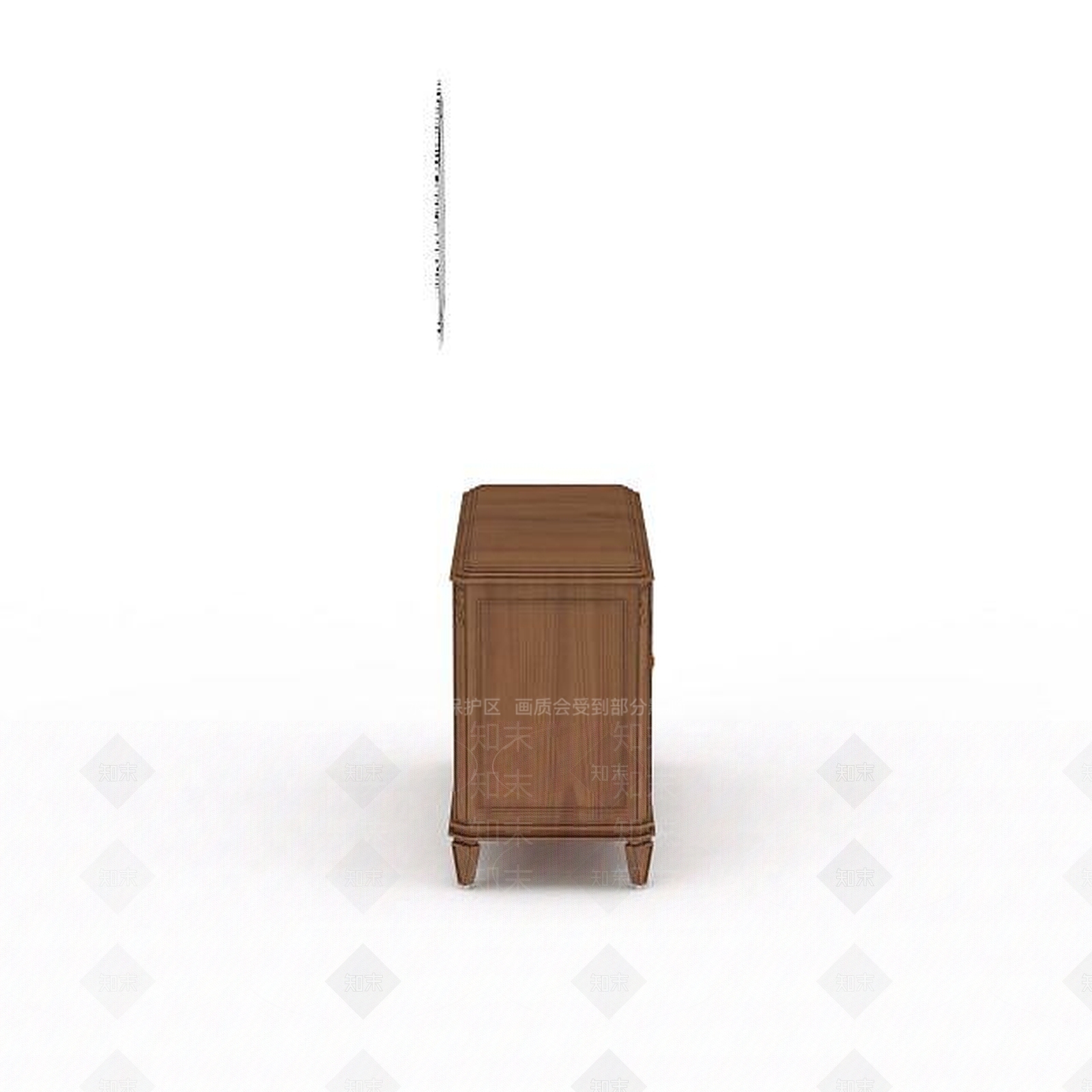 中式实木柜子3D模型下载【ID:1199161972】