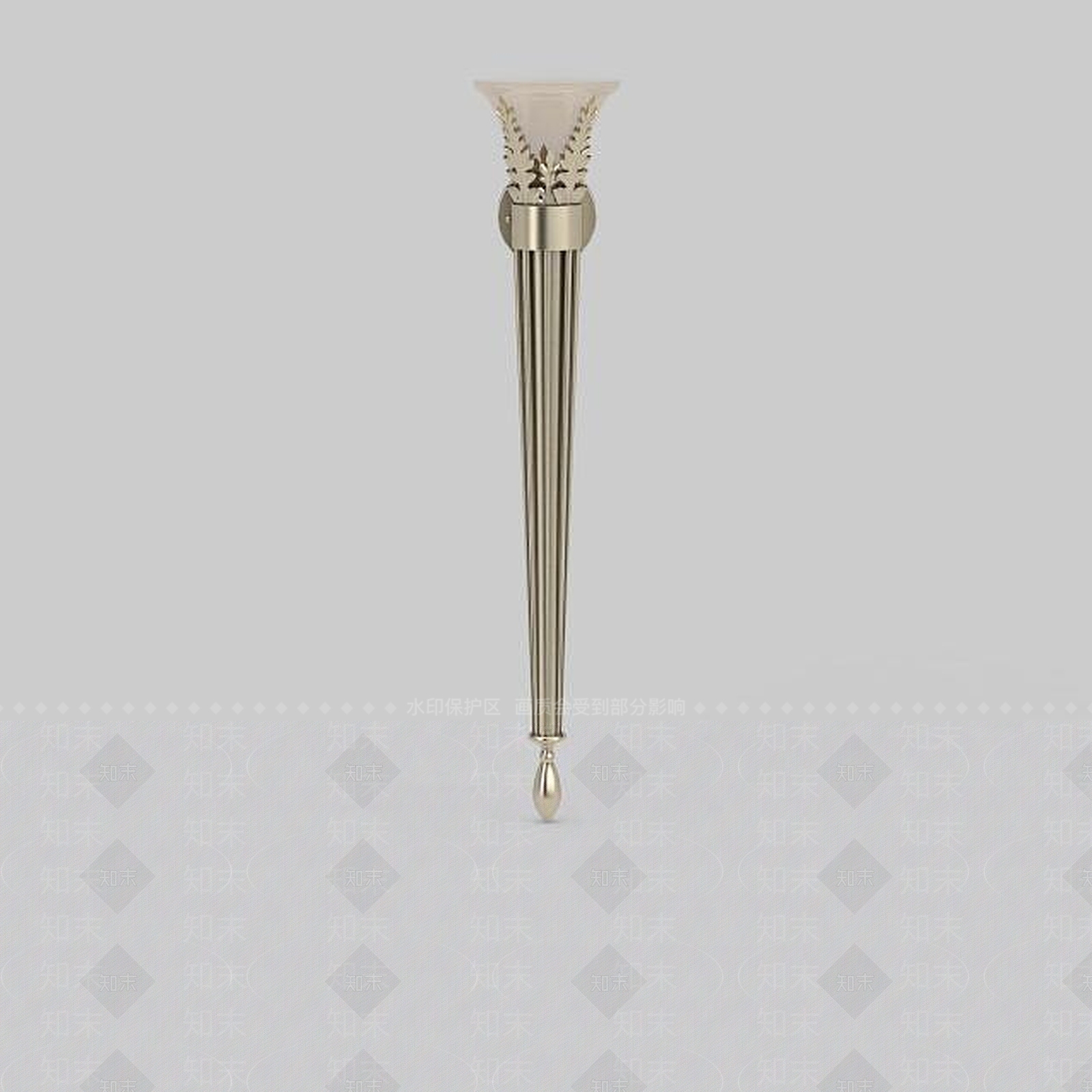 现代简约金属壁灯3D模型下载【ID:1199163411】