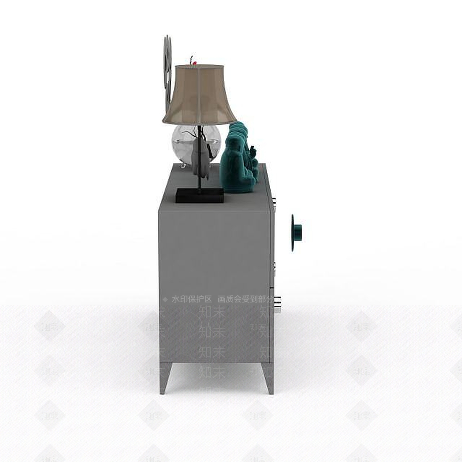 现代室内摆件3D模型下载【ID:1199166303】