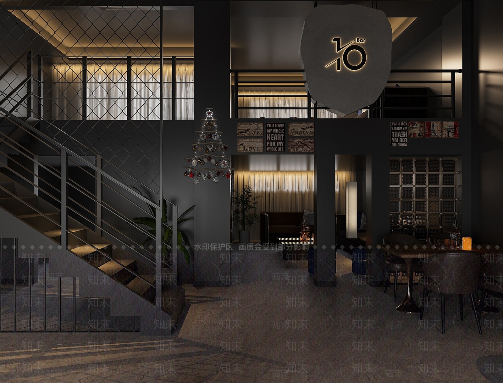 工业酒吧3D模型下载【ID:1199167338】
