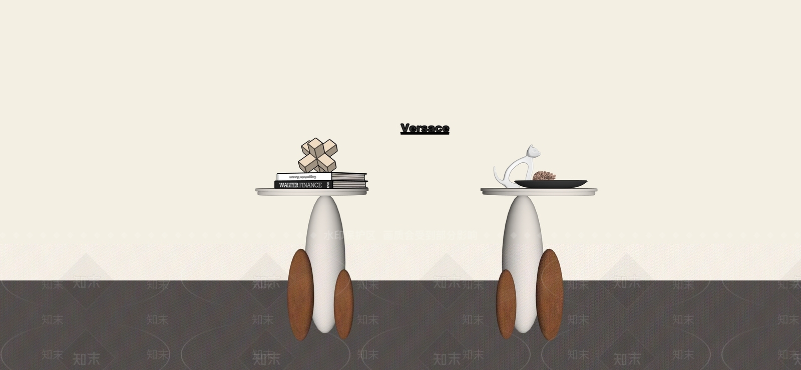 现代中古边几3D模型下载【ID:1199168155】