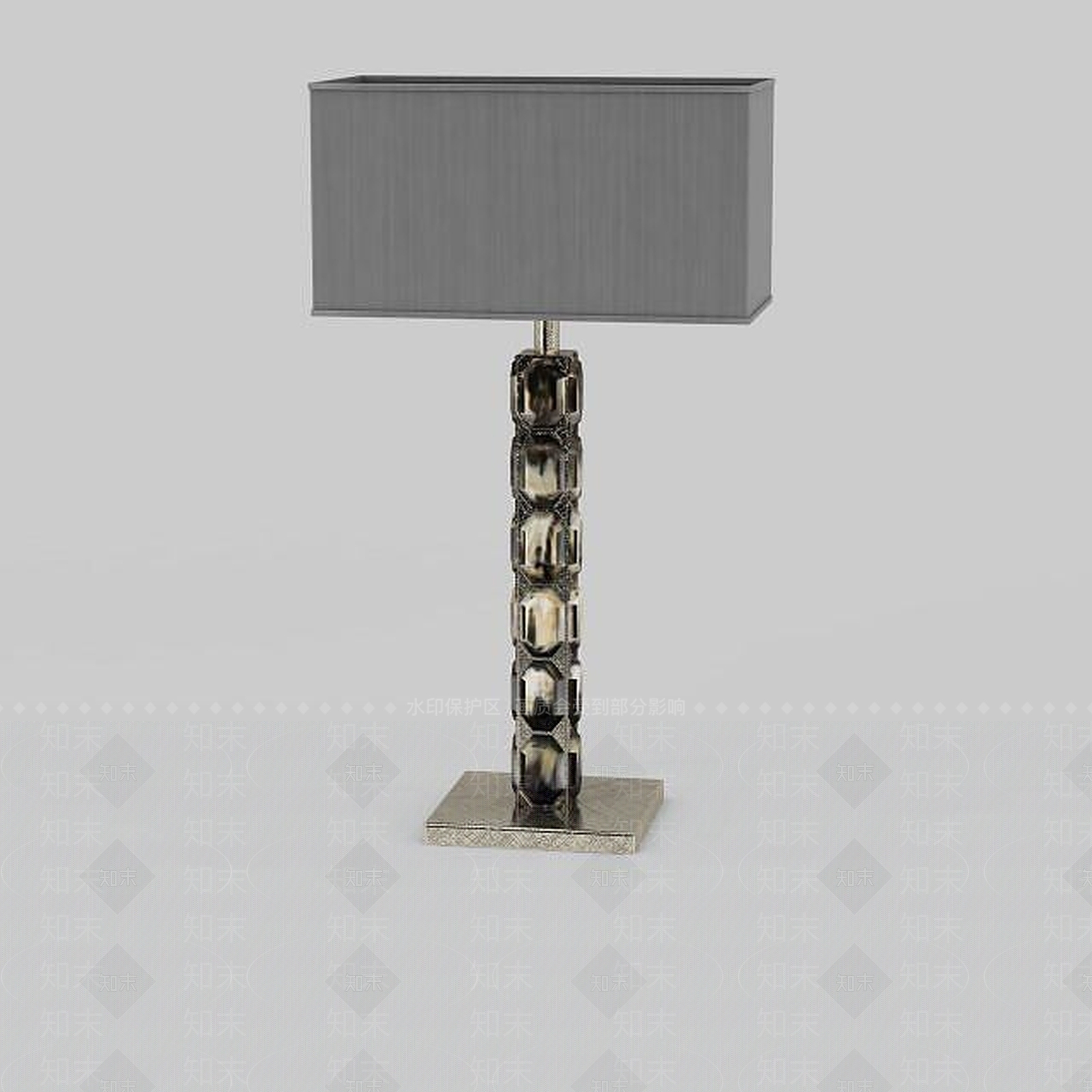 现代书房台灯3D模型下载【ID:1199168548】