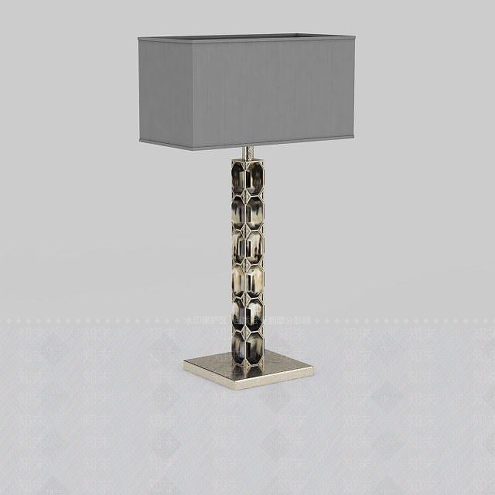 现代书房台灯3D模型下载【ID:1199168548】