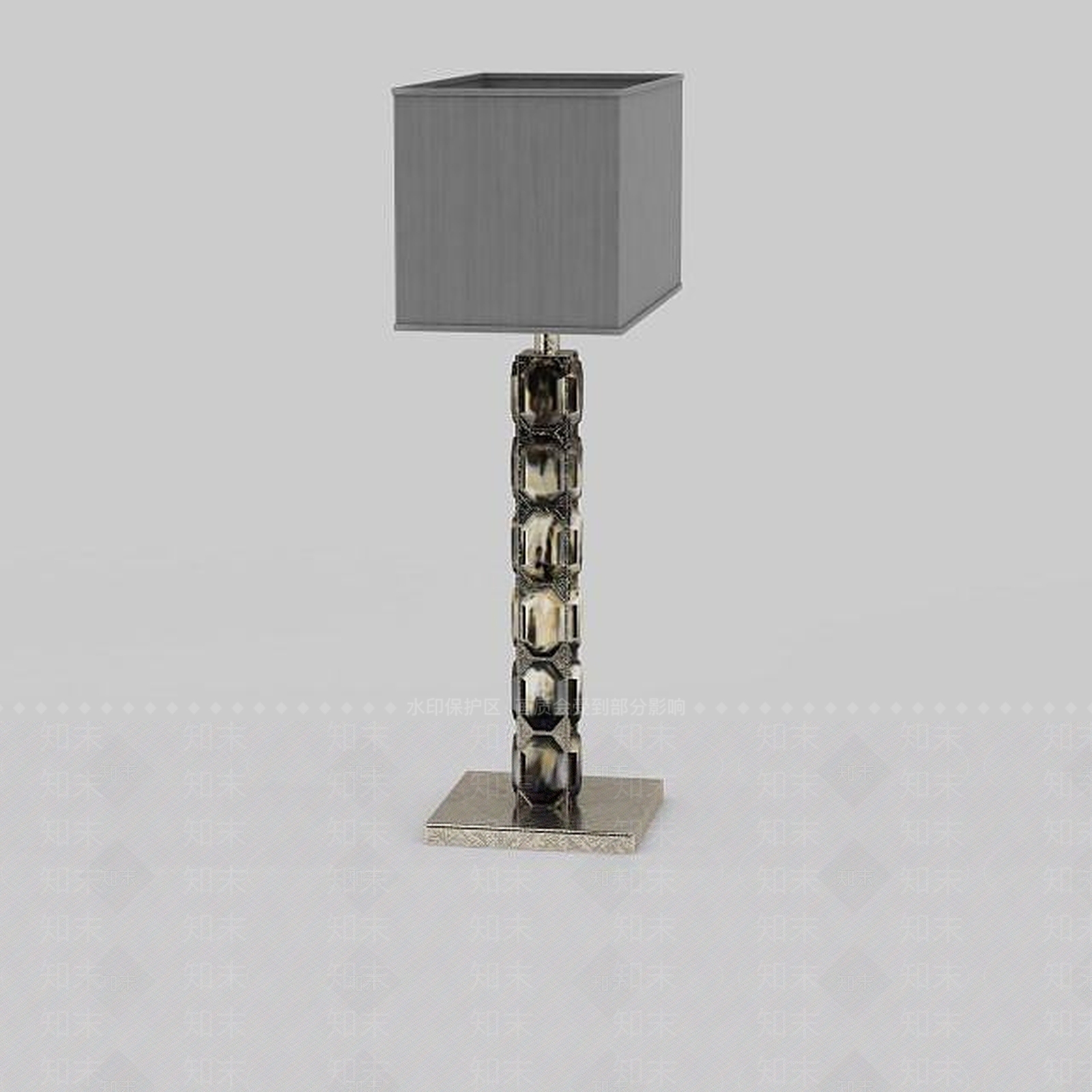 现代书房台灯3D模型下载【ID:1199168548】
