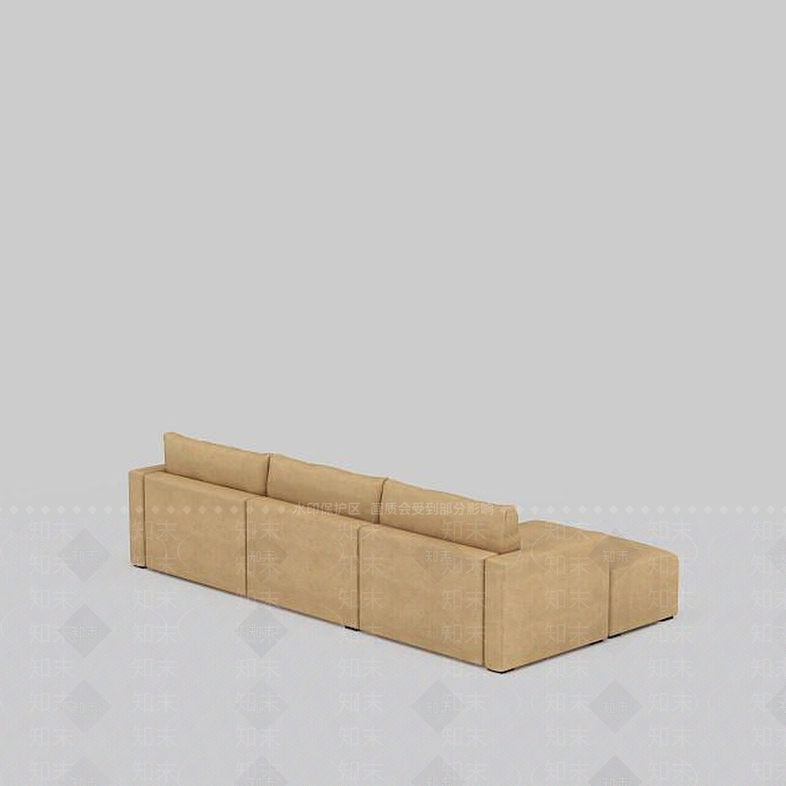 现代休闲沙发3D模型下载【ID:1199168860】