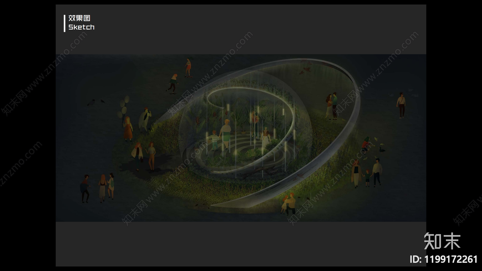 现代商业广场景观下载【ID:1199172261】