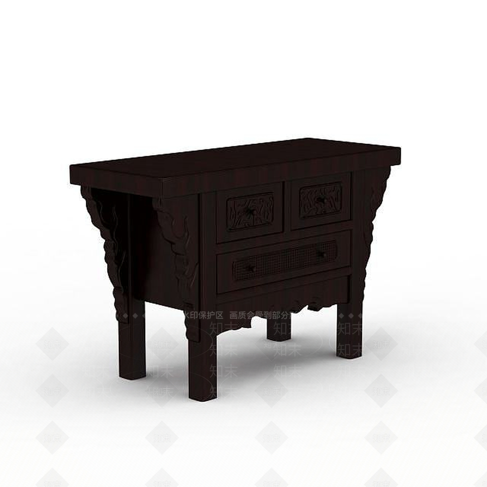现代客厅桌子3D模型下载【ID:1199171272】