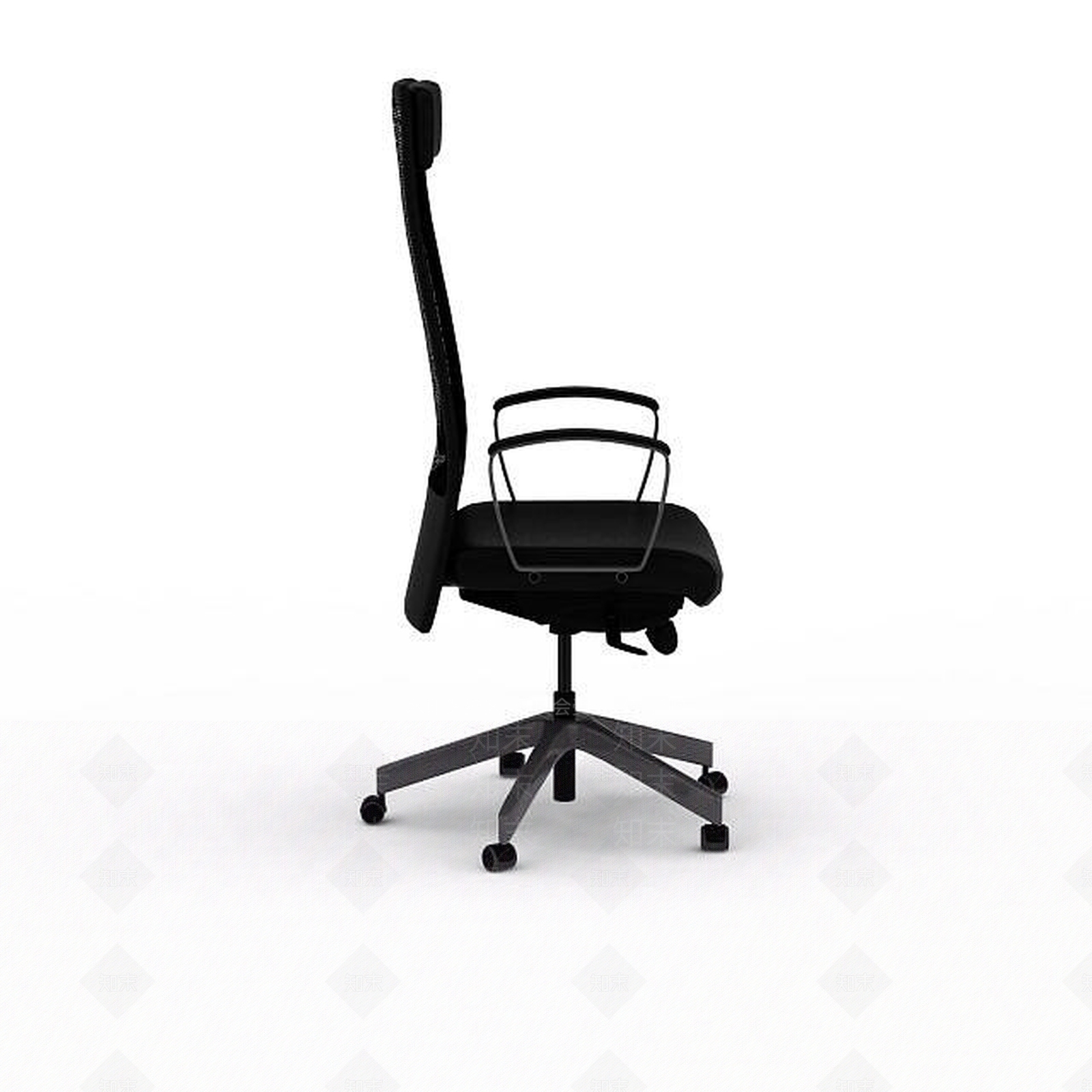 现代办公室转椅3D模型下载【ID:1199171814】