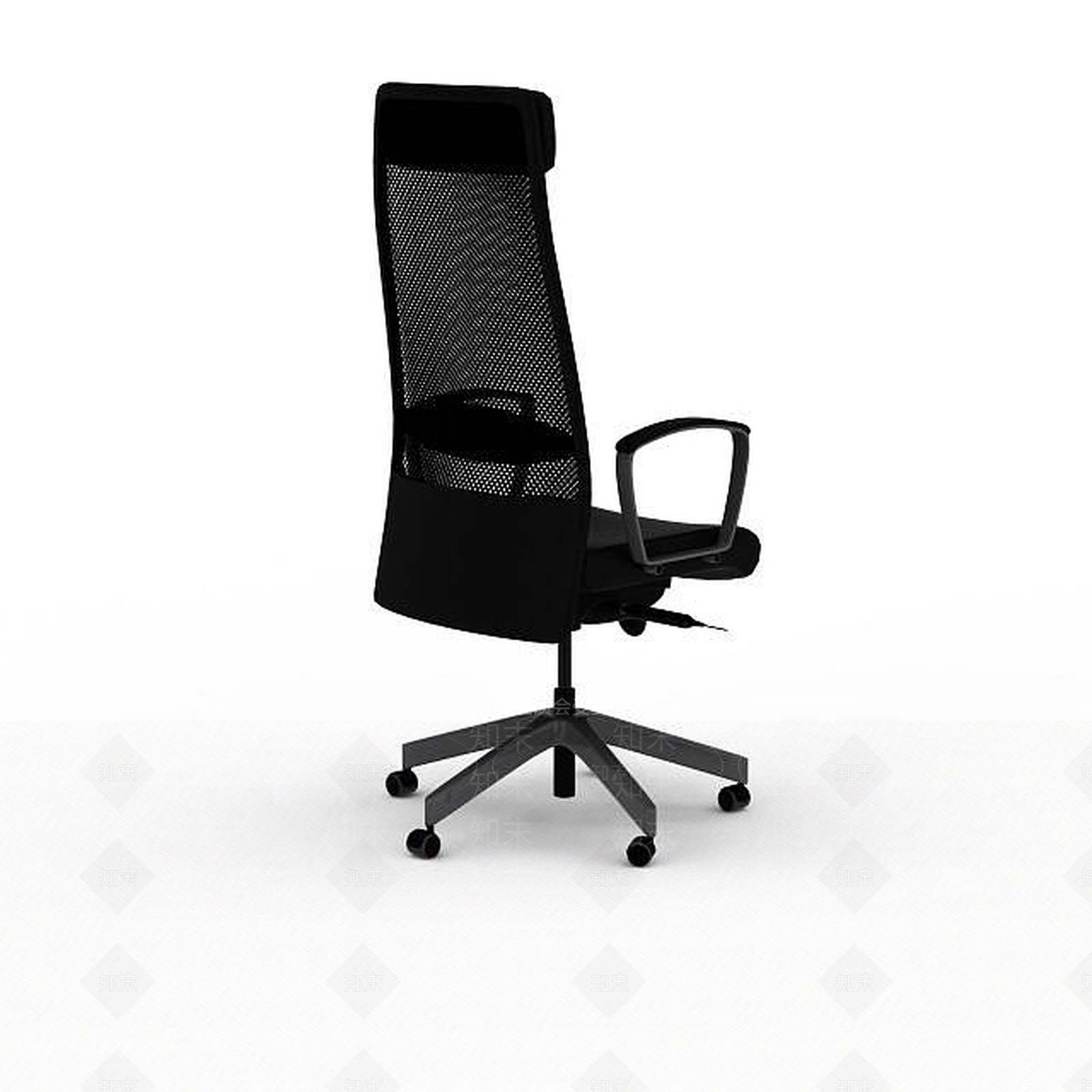 现代办公室转椅3D模型下载【ID:1199171814】