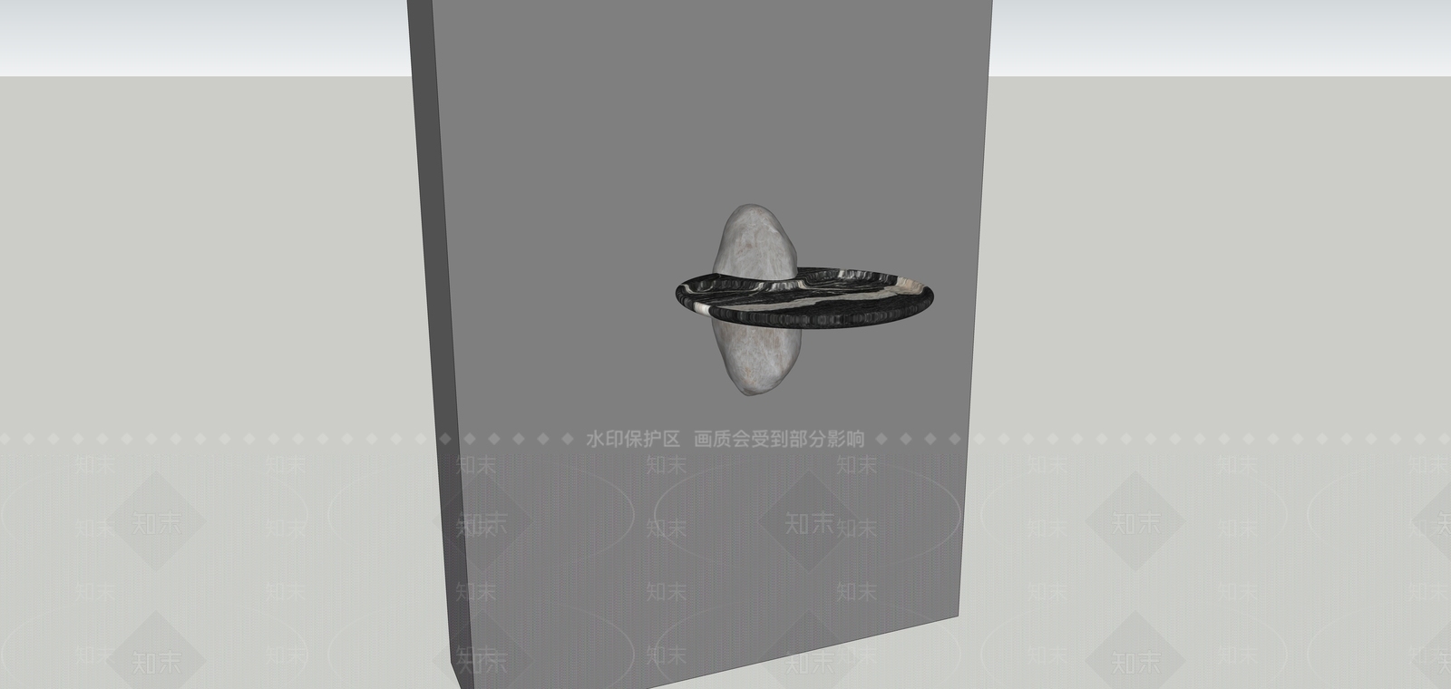 轻奢侘寂壁灯SU模型下载【ID:1199173066】