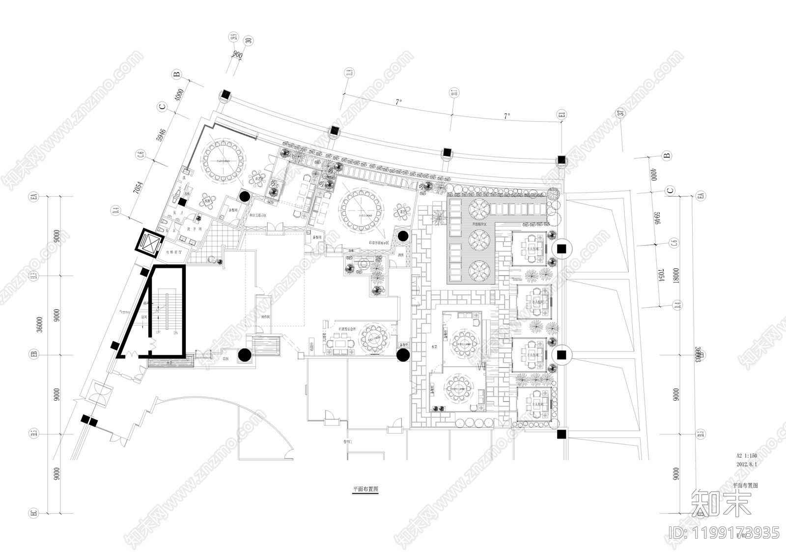 其他餐饮空间cad施工图下载【ID:1199173935】