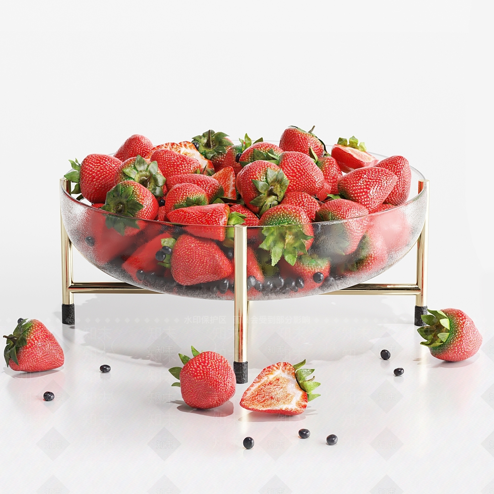 酒水食物3D模型下载【ID:1199188348】