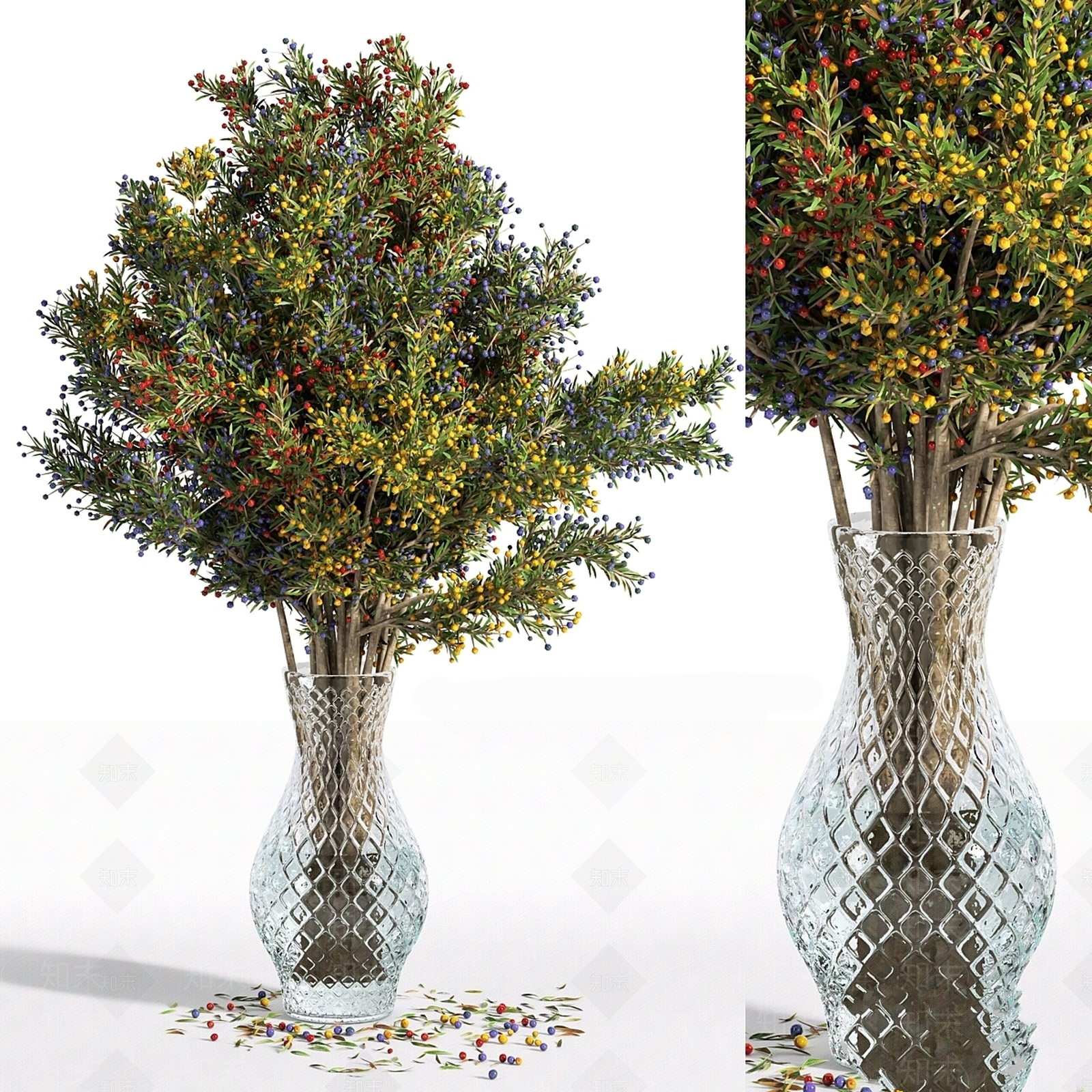 花艺3D模型下载【ID:1199194462】