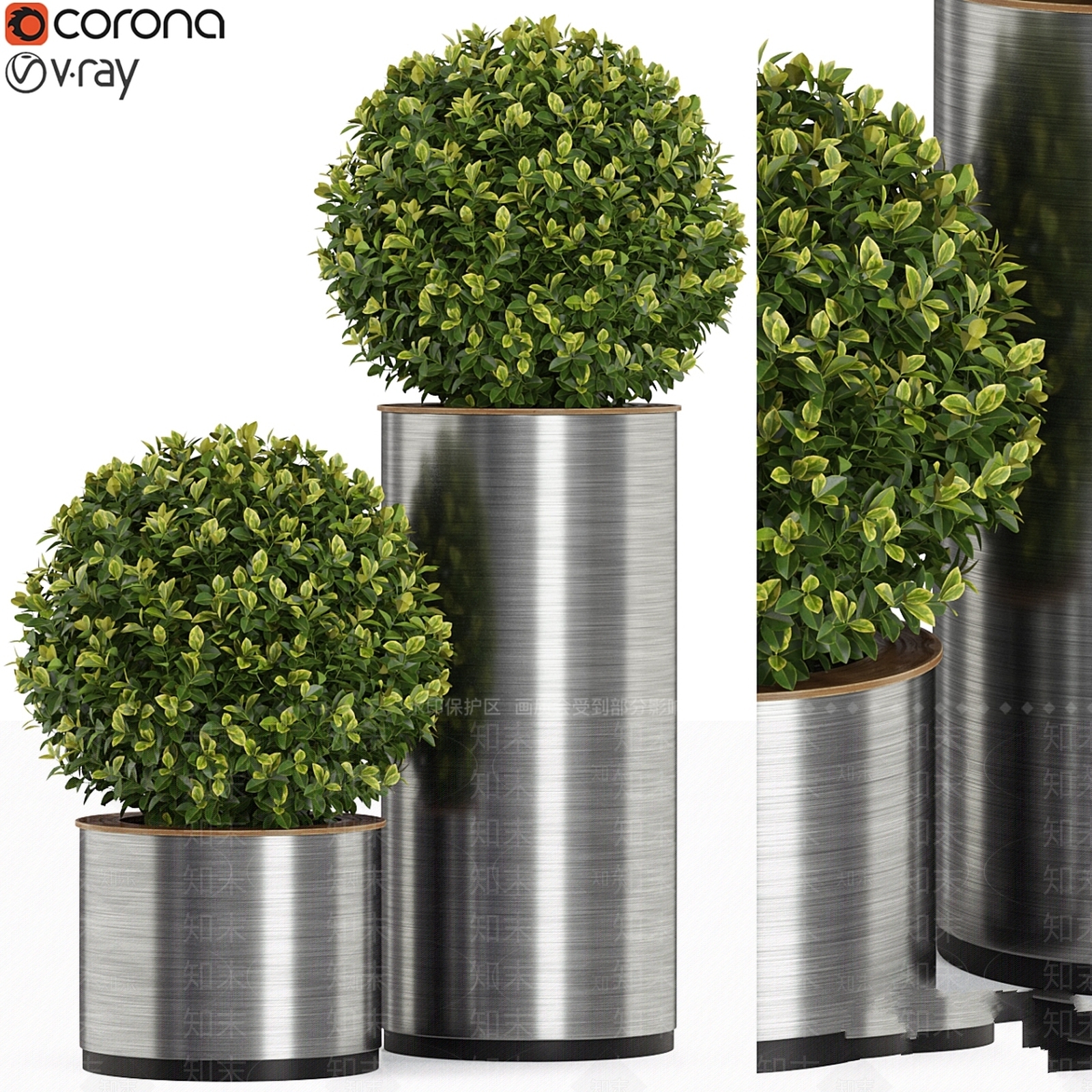 盆栽3D模型下载【ID:1199202357】