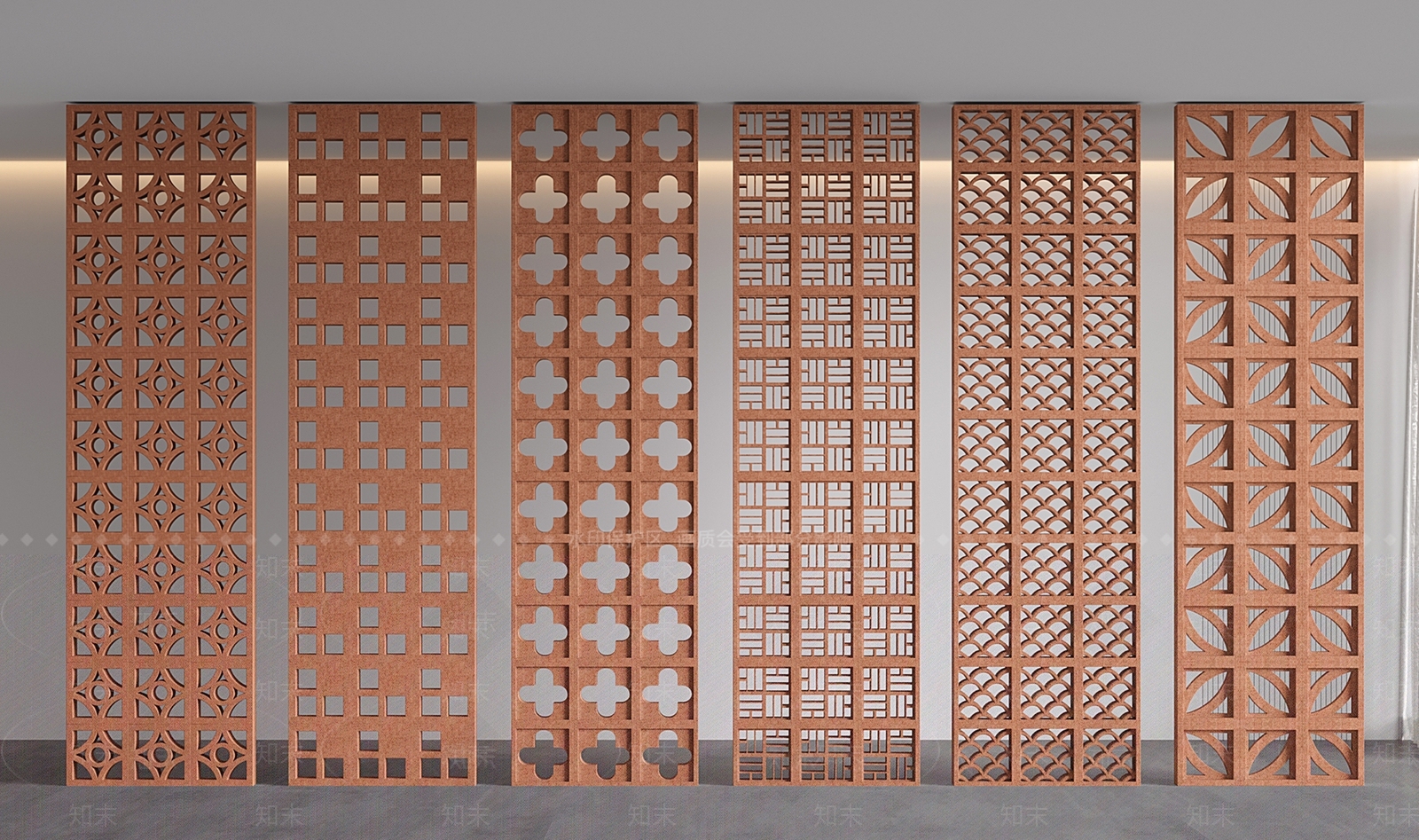 新中式中式建筑材料SU模型下载【ID:1199224102】