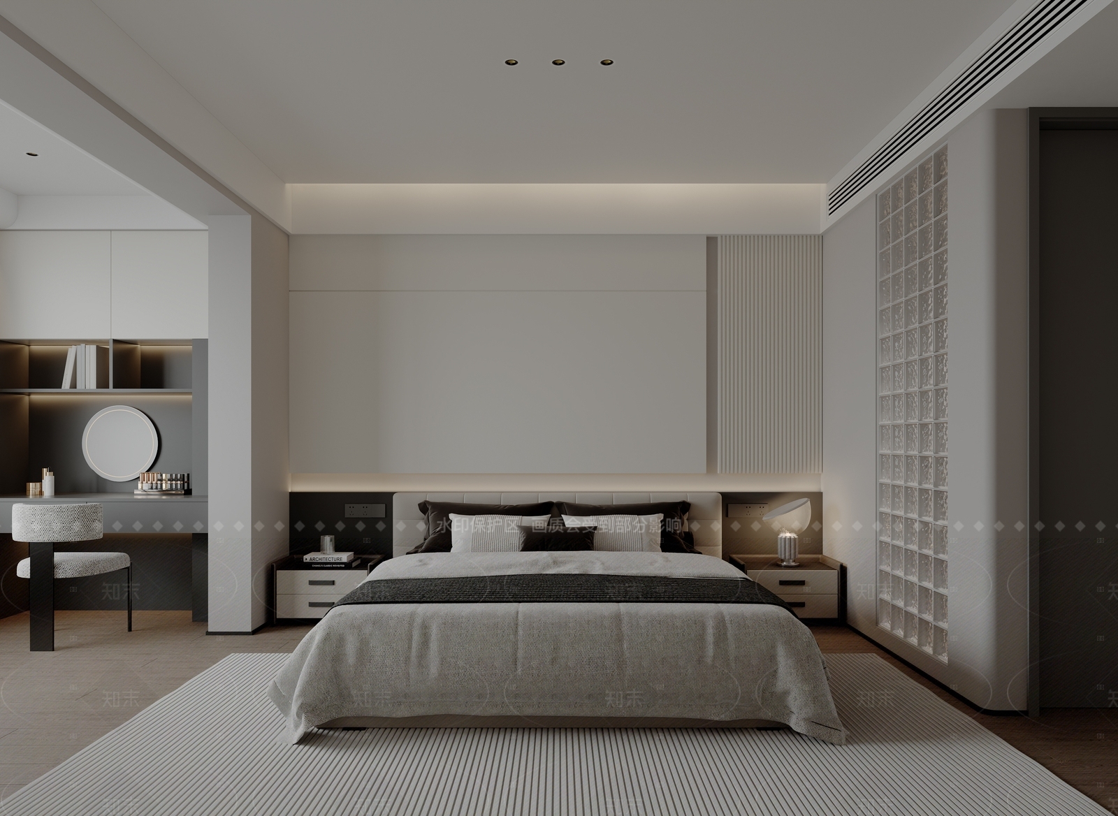 梳妆台家居卧室3D模型下载【ID:1227236341】