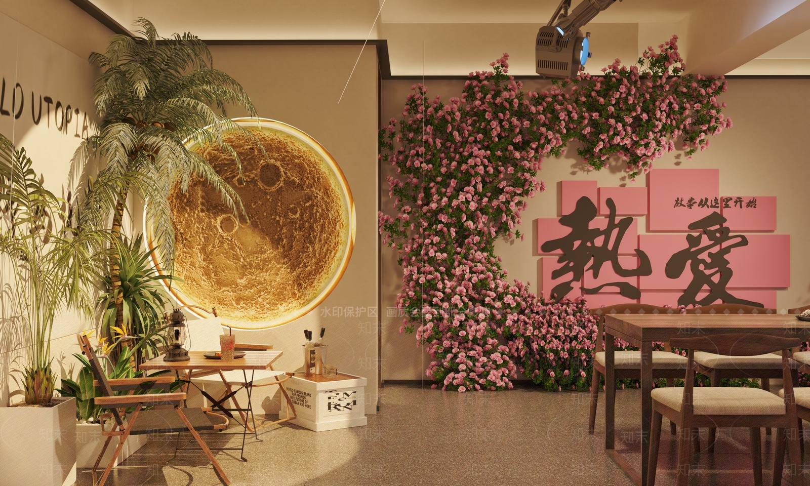 工业其他餐饮空间3D模型下载【ID:1199225484】