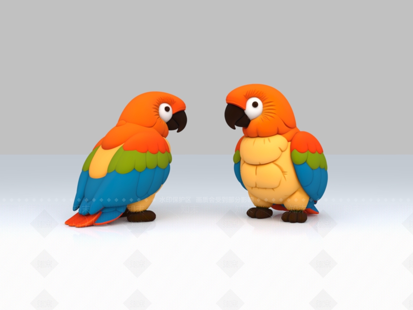 飞行类动物3D模型下载【ID:1199235375】