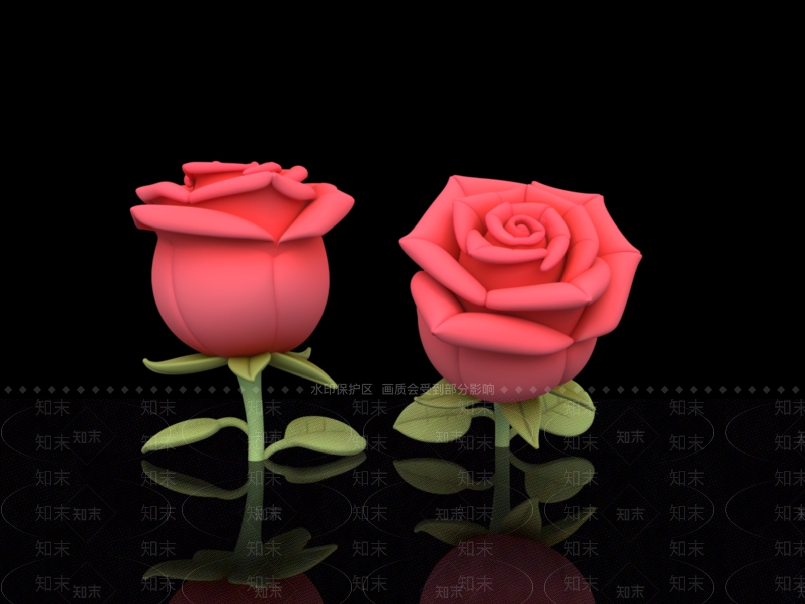 花3D模型下载【ID:1199236076】