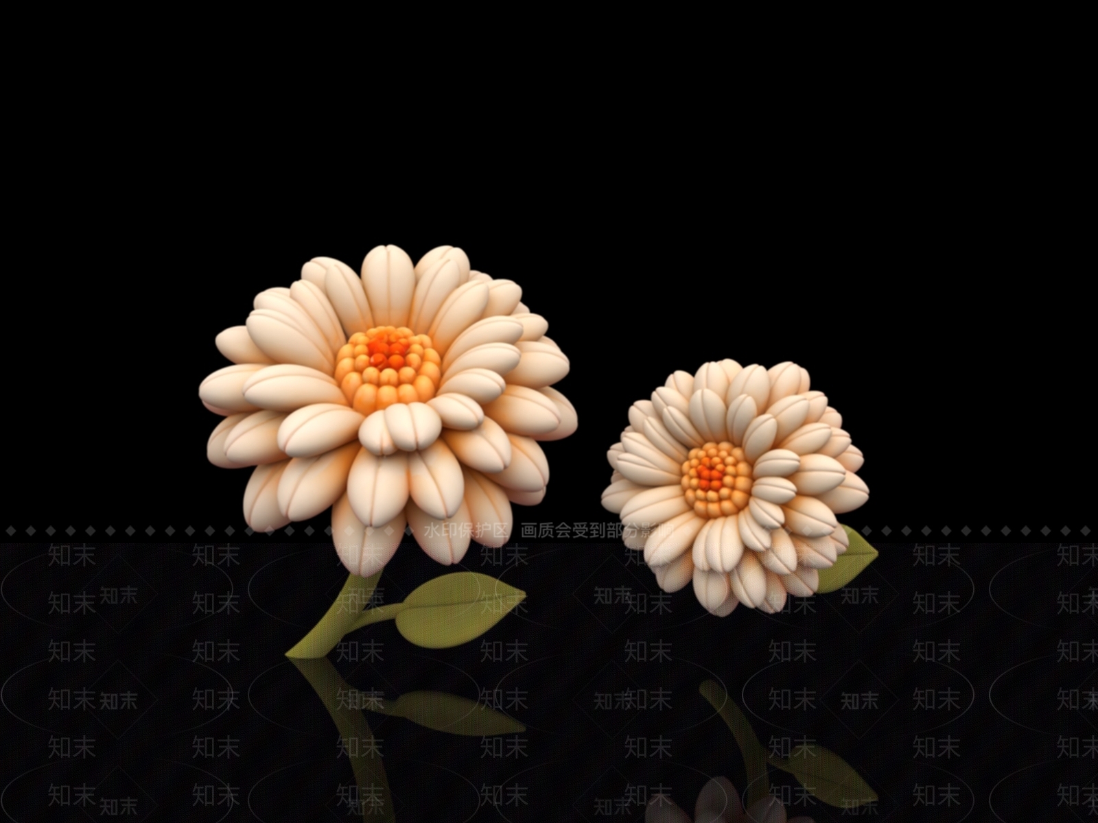 花3D模型下载【ID:1199236392】
