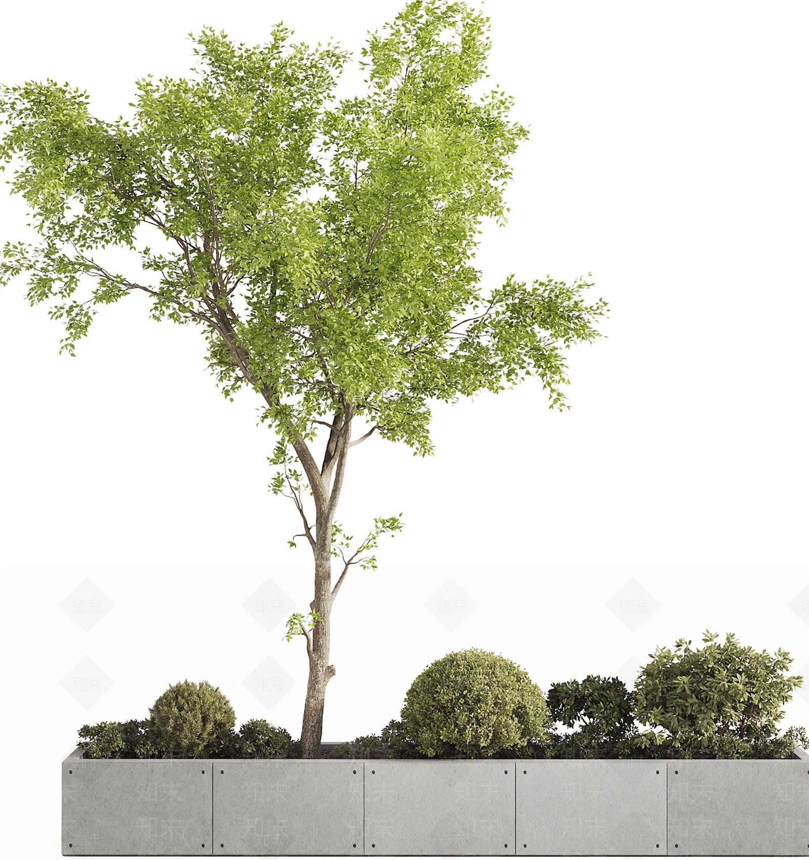 树池3D模型下载【ID:1199236915】