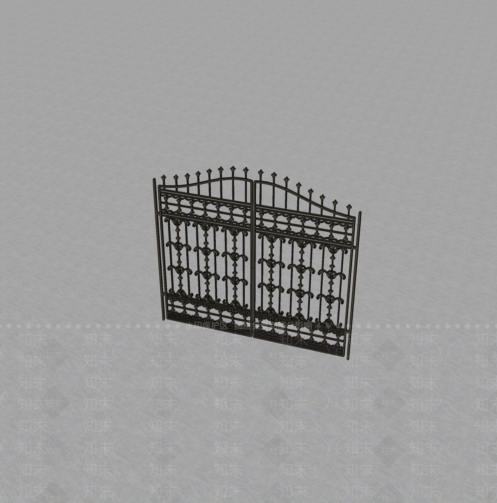 现代庭院门SU模型下载【ID:1199248115】