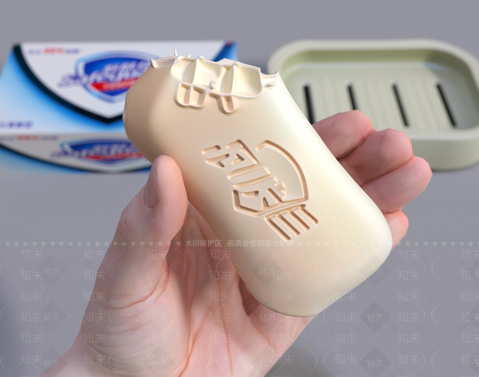 洗浴用品3D模型下载【ID:1199257921】