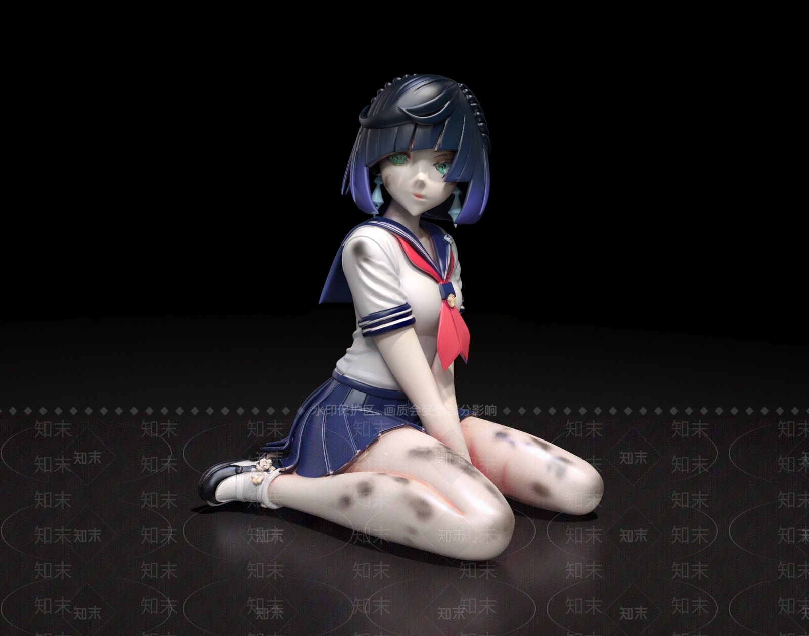 现代雕塑摆件3D模型下载【ID:1199263803】