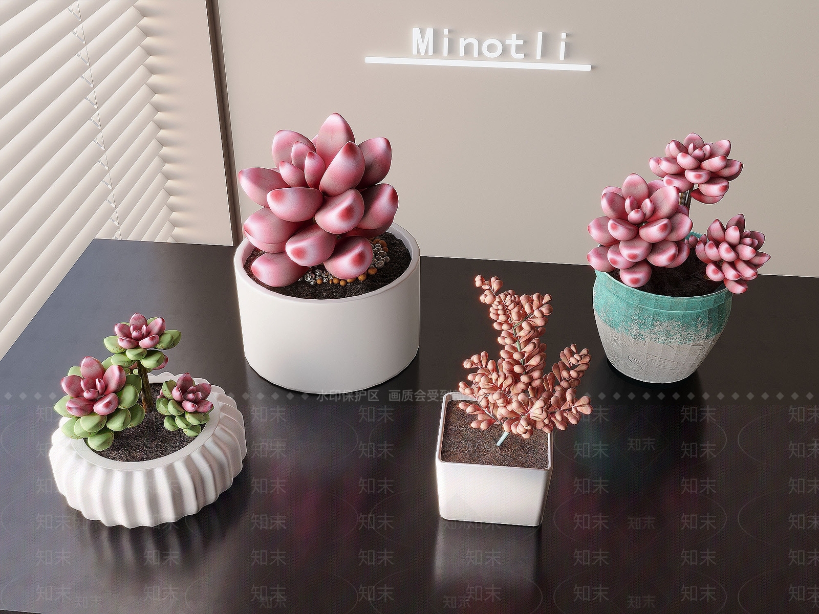 盆栽3D模型下载【ID:1199264253】