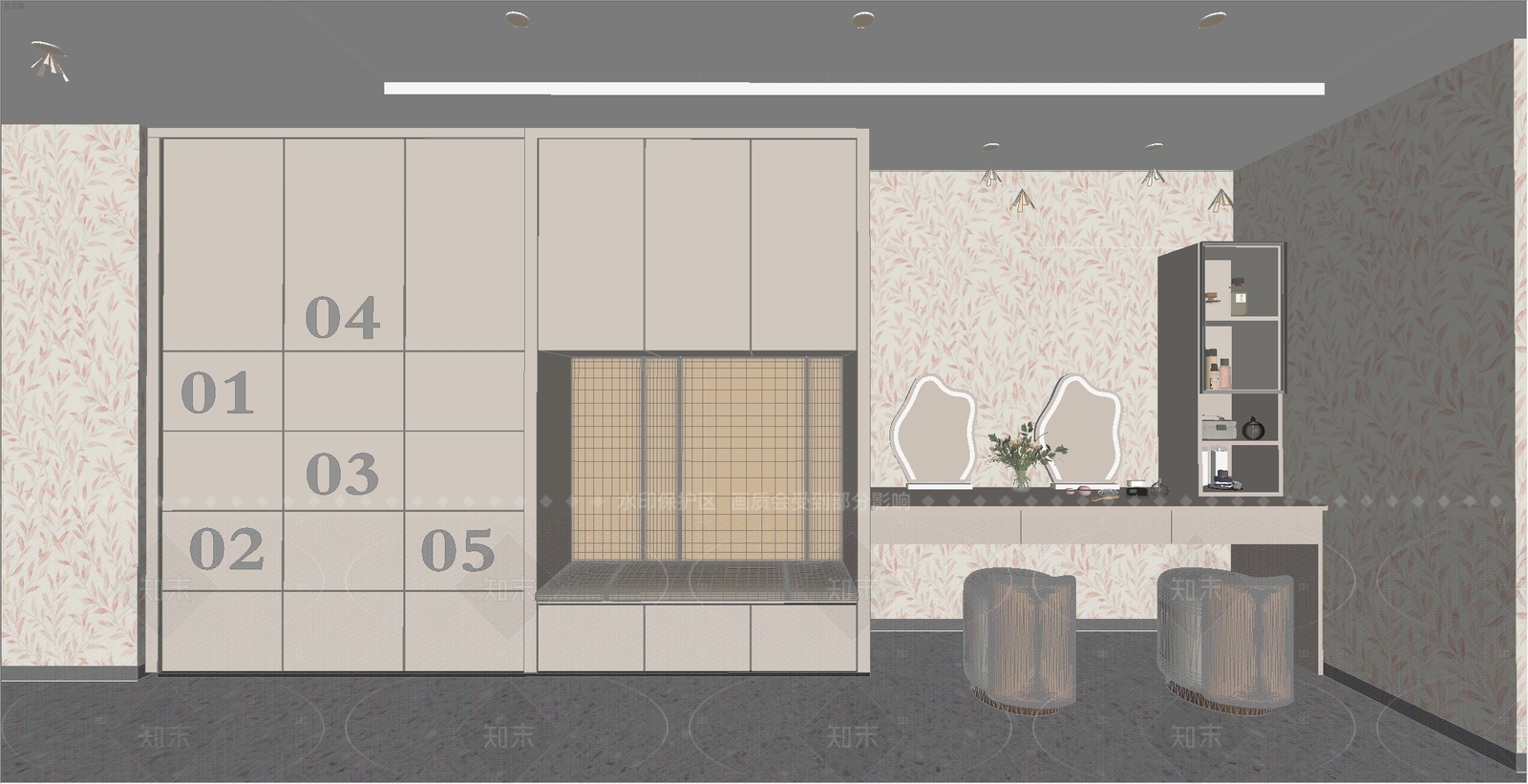 现代简约其他休闲娱乐空间SU模型下载【ID:1199264732】
