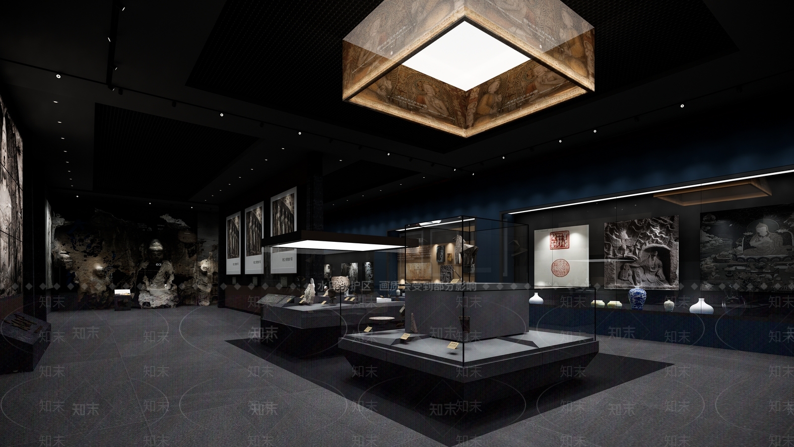 现代博物馆SU模型下载【ID:1199273160】