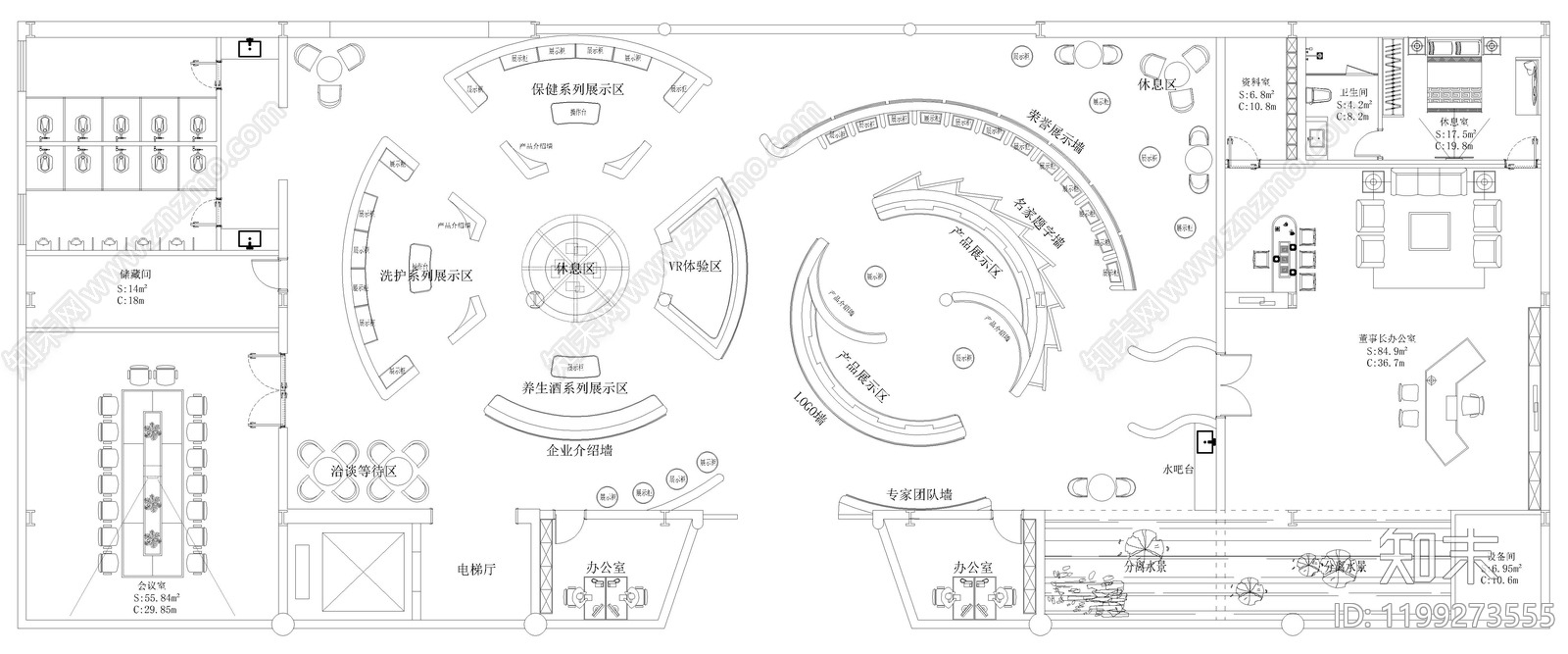 其他展厅施工图下载【ID:1199273555】
