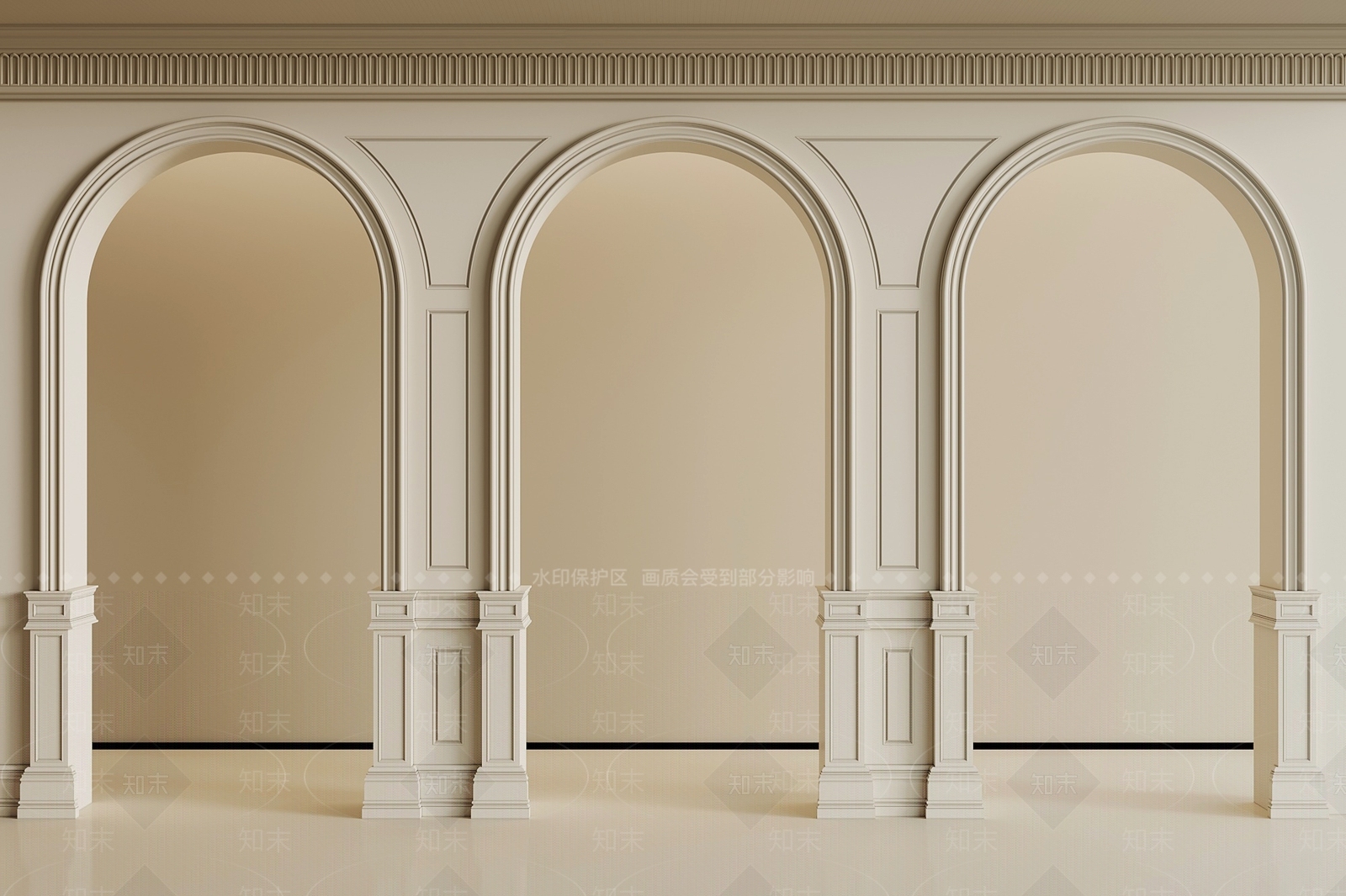 法式门套SU模型下载【ID:1199285000】