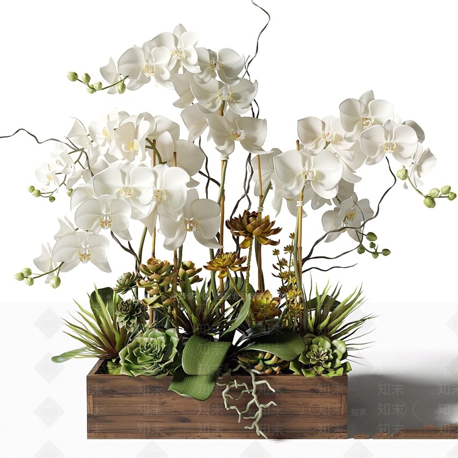 花艺3D模型下载【ID:1199297467】