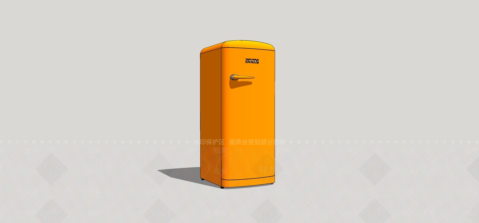 冰箱SU模型下载【ID:1199299778】