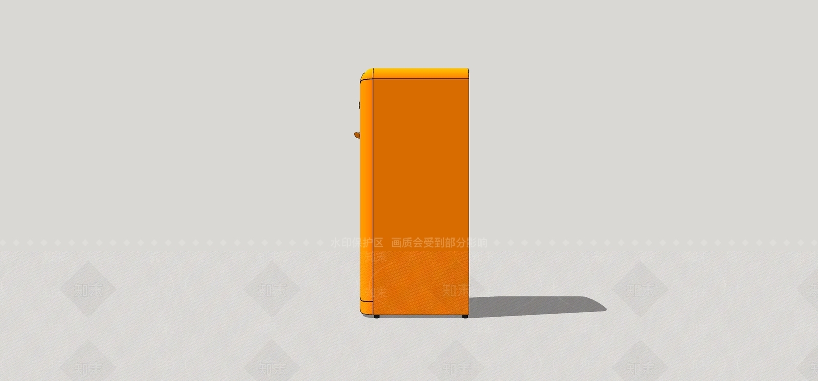 冰箱SU模型下载【ID:1199299778】