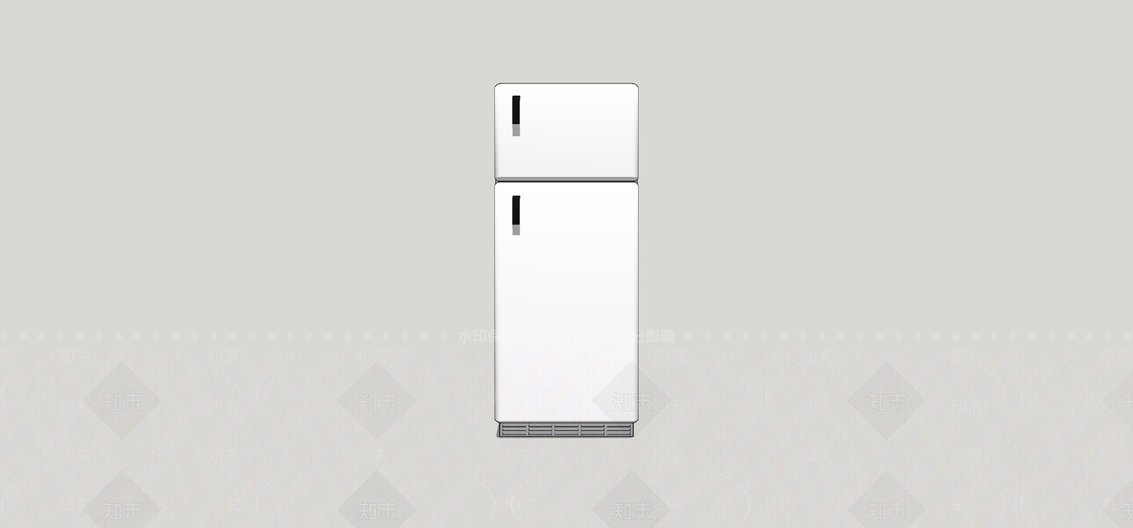 冰箱SU模型下载【ID:1199300149】