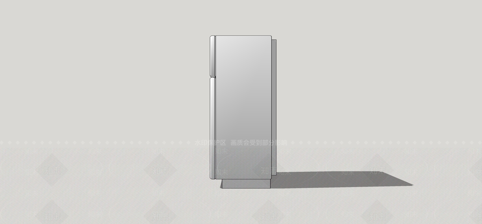 冰箱SU模型下载【ID:1199300149】