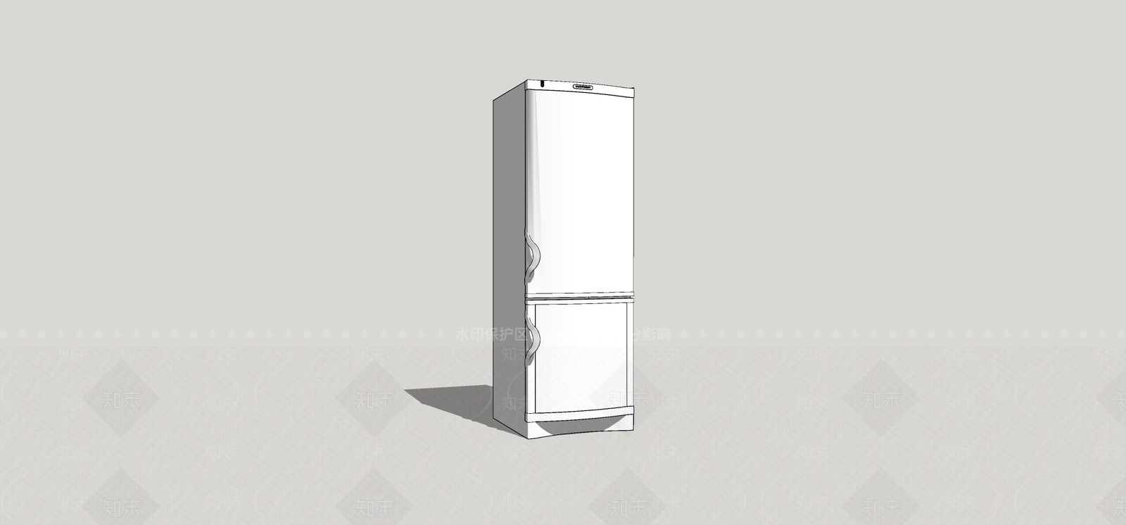 冰箱SU模型下载【ID:1199300268】